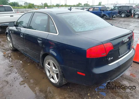 2008 Audi A4 2.0T/2.0T Special Edition from USA, damaged, VIN WAUAF78E78A041983